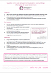 An image showing what the fact sheet 'Snapshot of the Link between Family Violence and Gambling: Information for Local Government'